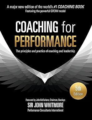 Coaching for Performance Cover